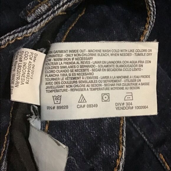 Bandolino Mandie Dark Wash Jeans 22W - Picture 7 of 7